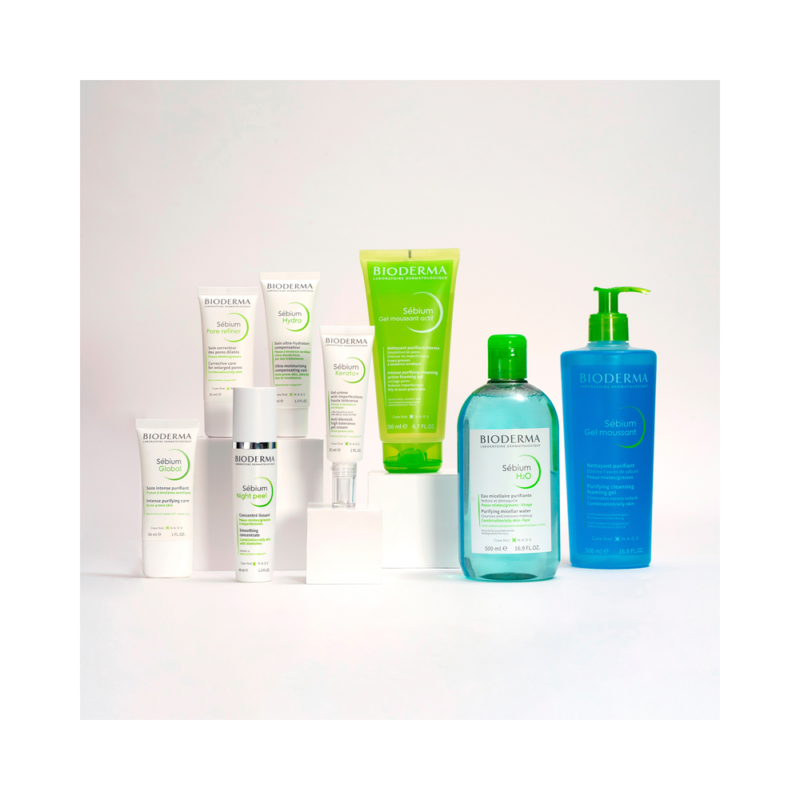 Bioderma Sébium Global Crema Facial, Elimina y Previene Imperfecciones, Piel con Acné, 30 ml