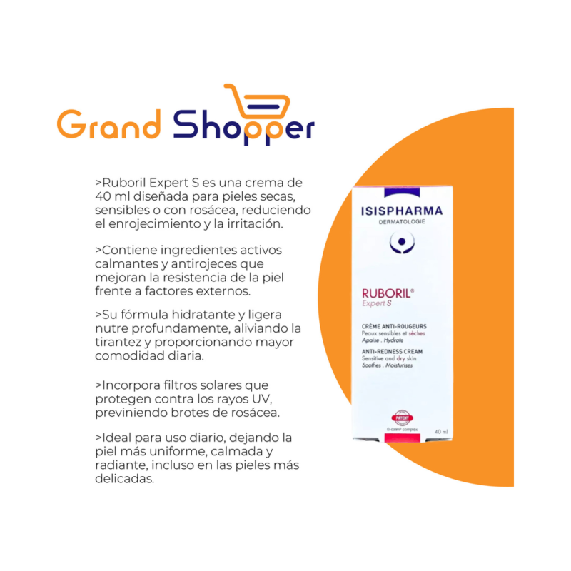 D_NQ_NP_2X_693200-MLA84482244191_052025-F-1.webp Ruboril Expert S crema 40 ml: calma rojeces en piel seca, sensible o con rosácea