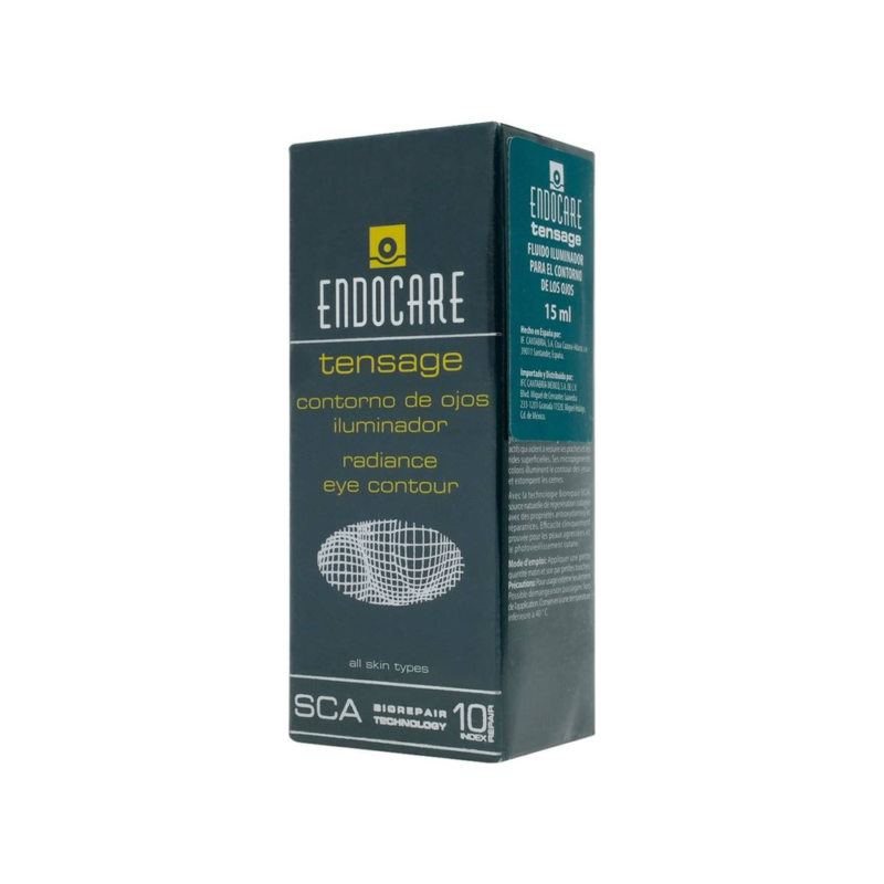 Endocare Tensage Fluido Iluminador para Ojeras, Uso Día y Noche, 15 ml