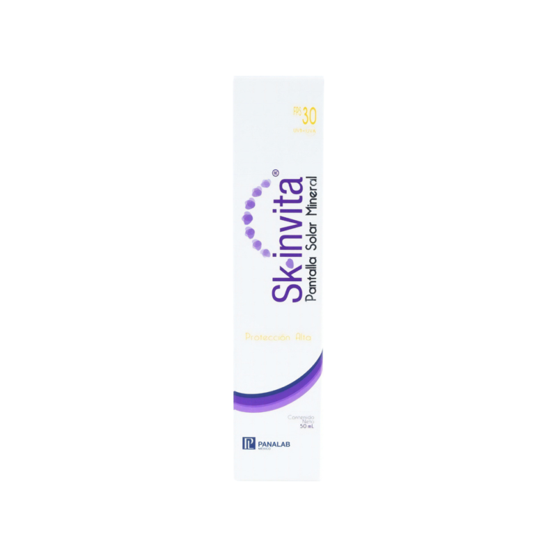 Skinvita Pantalla Solar Mineral Sin Color Spf30 50 Ml