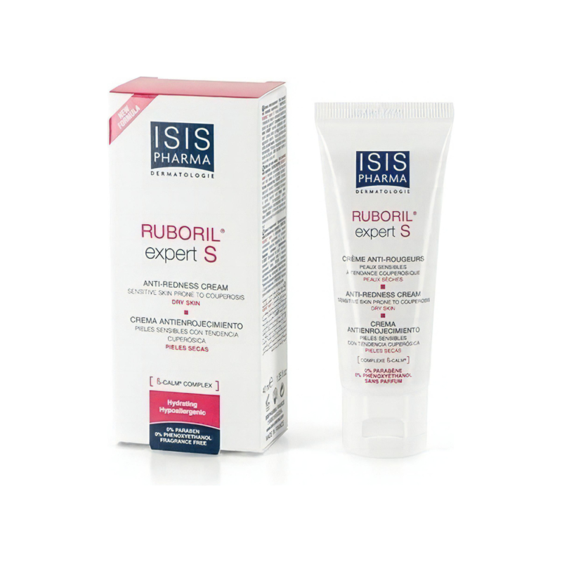 D_NQ_NP_2X_805433-MLU74830789346_032024-F-1.webp Ruboril Expert S crema 40 ml: calma rojeces en piel seca, sensible o con rosácea