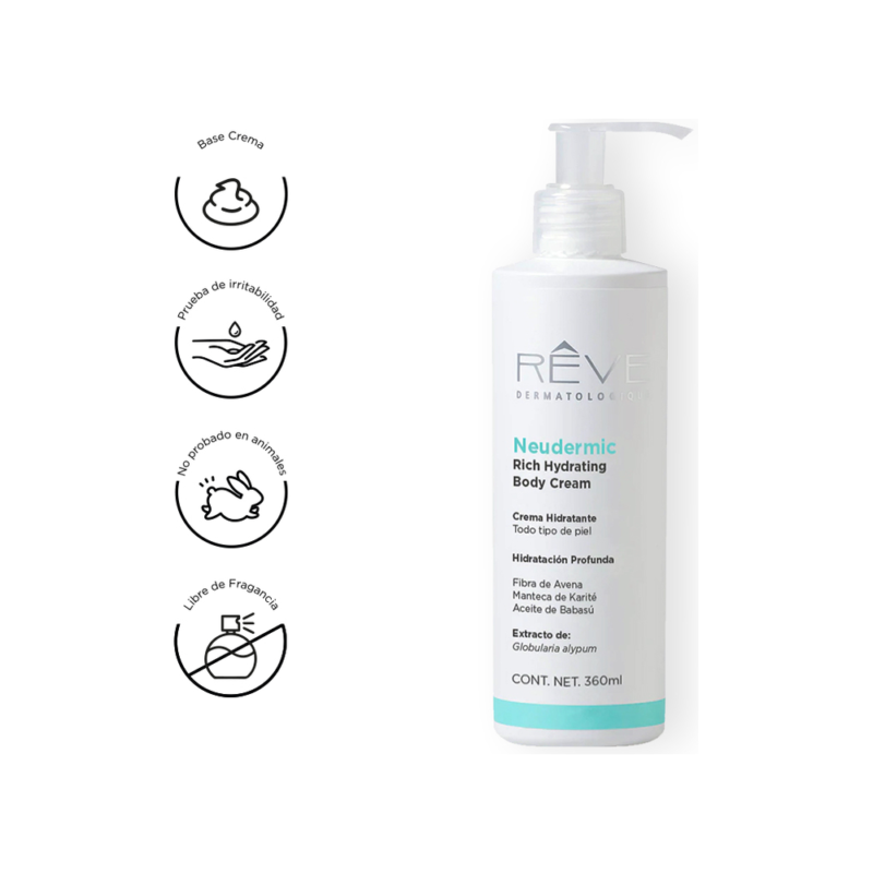 D_NQ_NP_2X_822539-MLU74113066510_012024-F-1.webp Reve Neudermic Crema Hidratación Profunda Corporal 360ml
