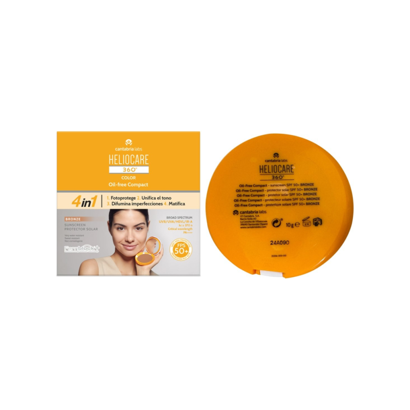 Heliocare 360º Oil-free Compact Spf 50+ Bronze 10g