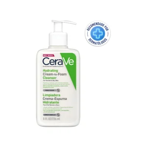 Crema Espuma Cerave Hidratante 236ml Piel Normal A Seca